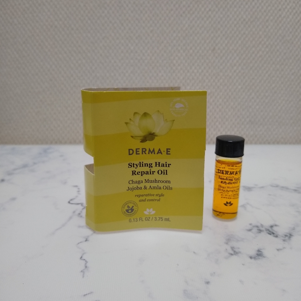Derma-e Styling Hair Repair Oil Mini Travel Size .13 Oz